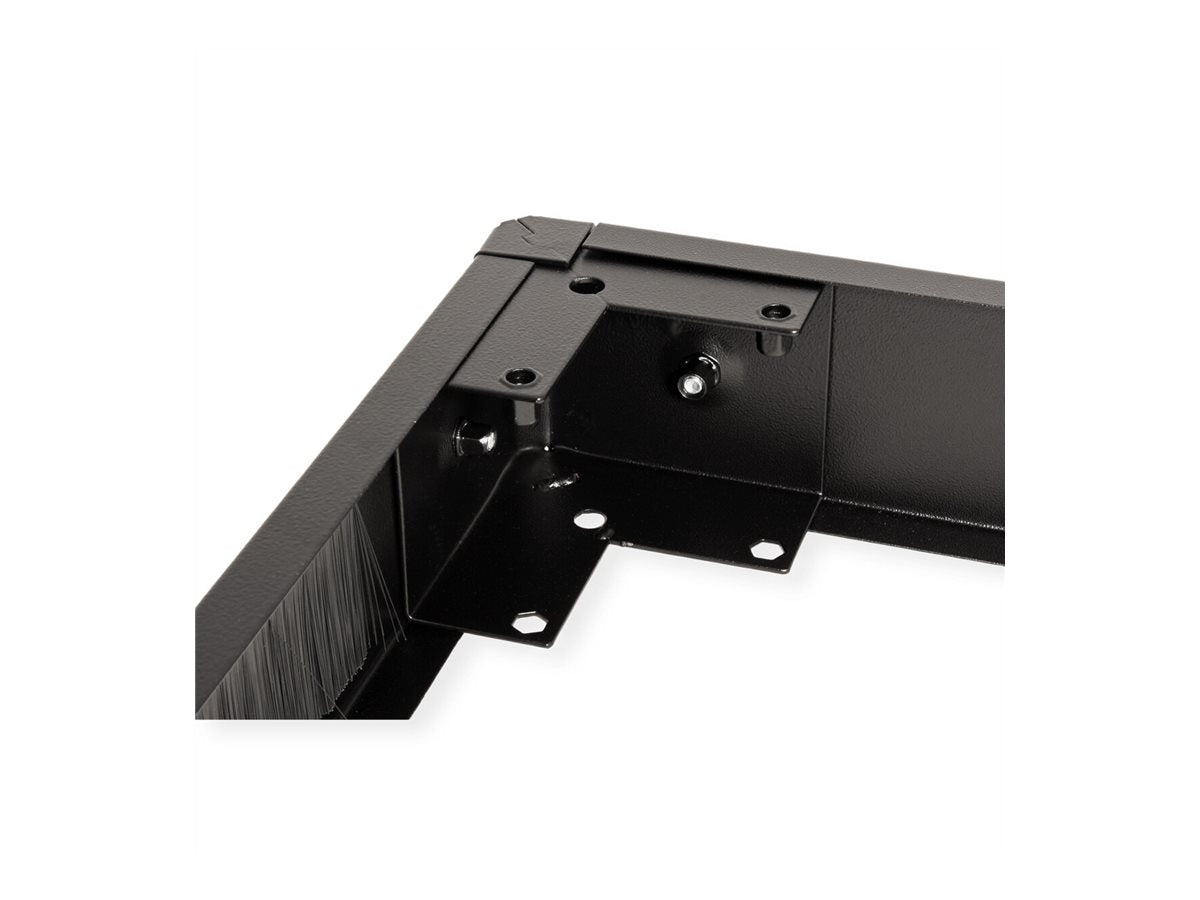 ROLINE Sockel für Netzwerkschrank 600x600 BxT schwarz - Verpackung