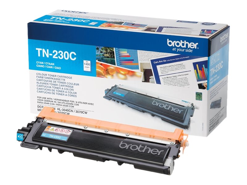 BROTHER TN-230 Toner cyan Vorderansicht