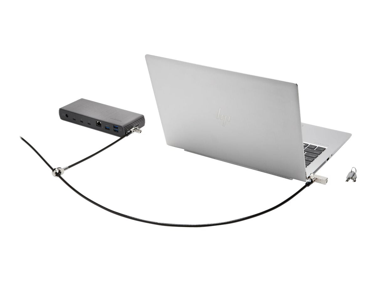 KENSINGTON Slim NanoSaver 2.0 Laptopschloss in Anwendung