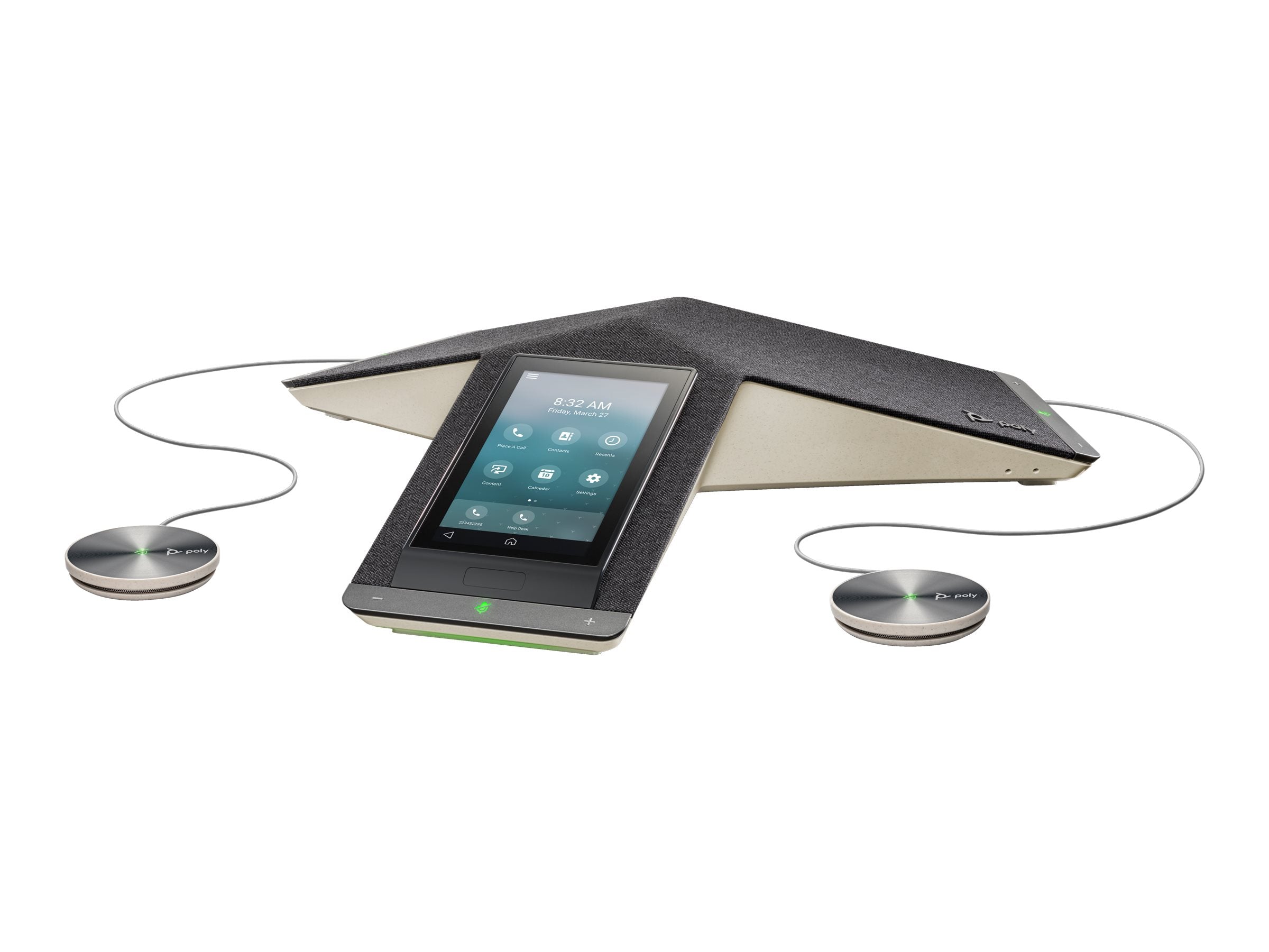 HP Poly Trio C60 Expansion Microphones - Vorderansicht