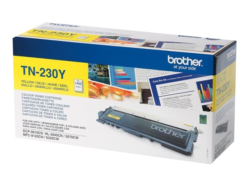 BROTHER TN-230 Toner gelb Vorderansicht