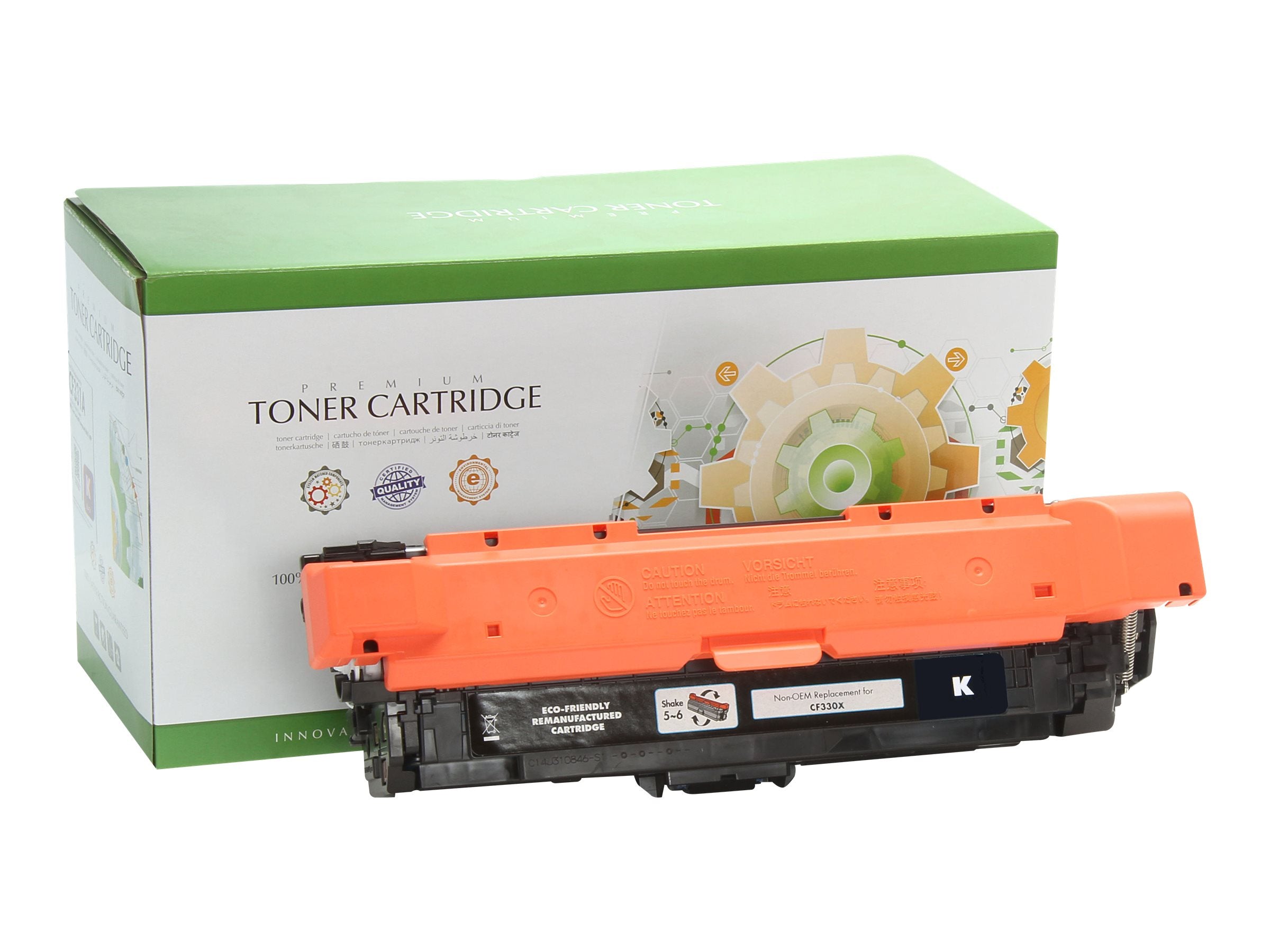 STATIC Tonerpatrone HP CF330X schwarz High Capacity Vorderansicht