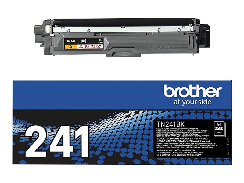 BROTHER TN-241BK Toner schwarz Seitenansicht