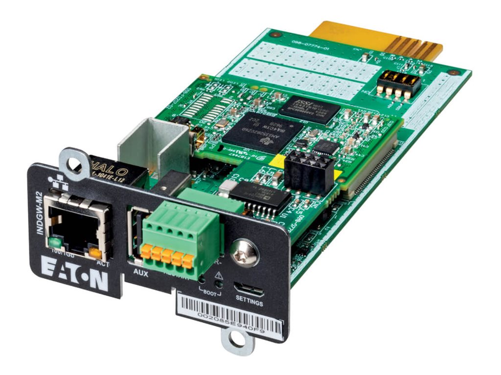 EATON Industrial Gateway Card Modbus TCP/RTU Vorderansicht
