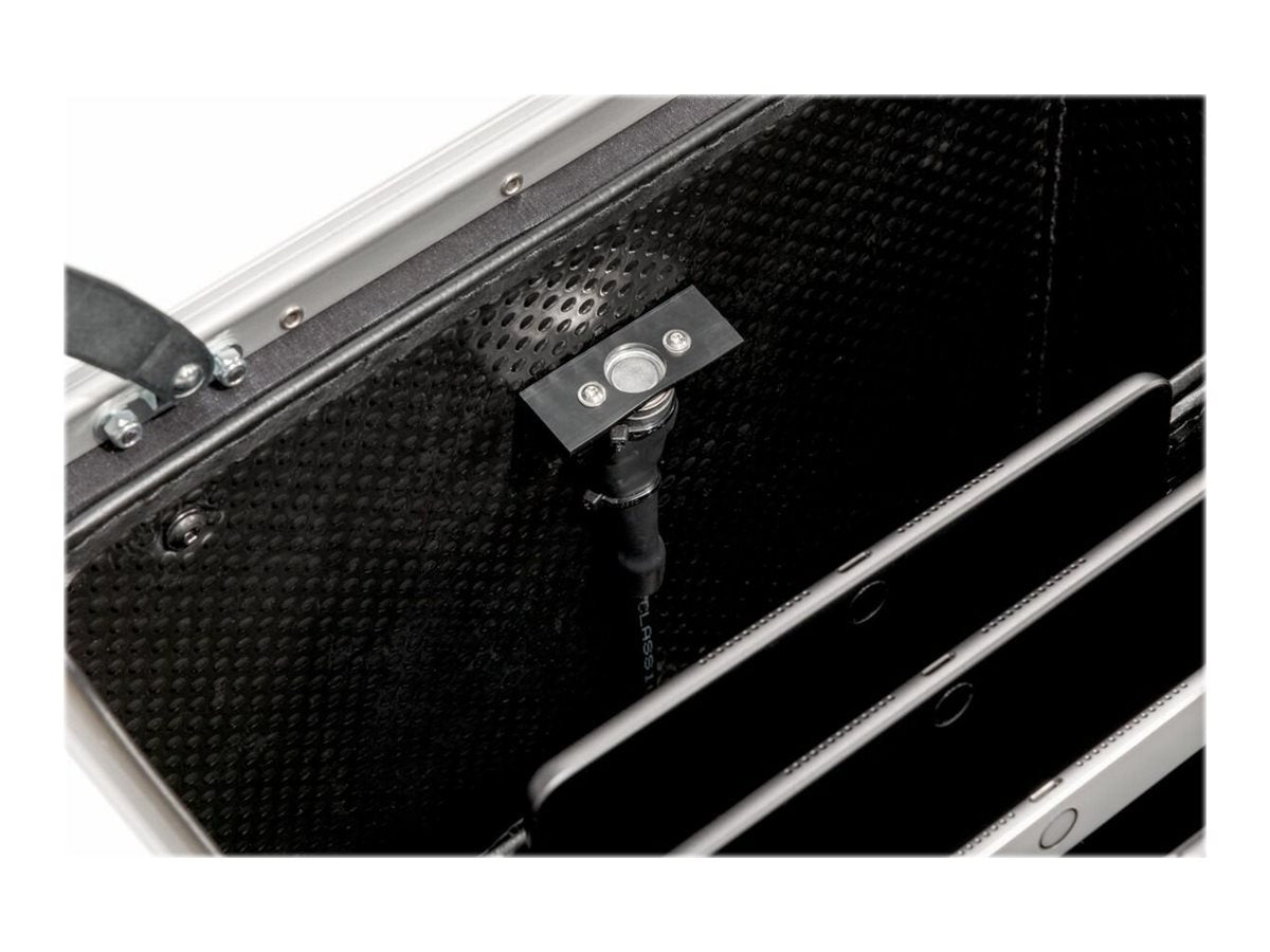 PARAT PARAPROJECT Case TC10 BASKET im geöffneten Zustand mit Tablets