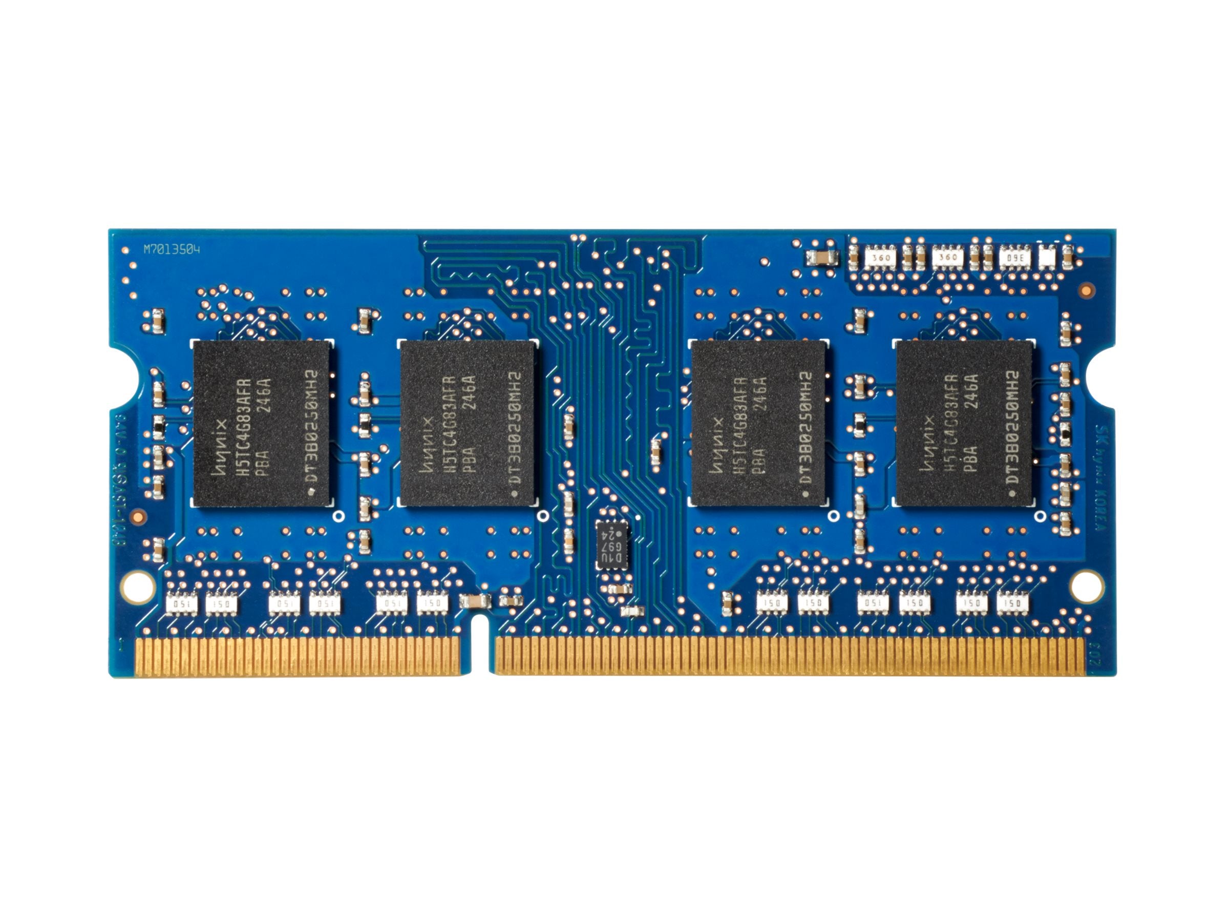 HP 1GB DDR3 x32 144-Pin 800MHz SODIMM Vorderansicht