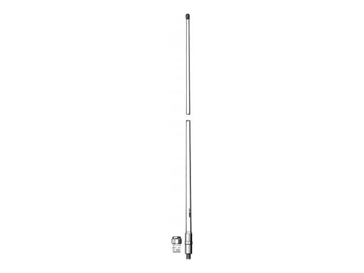 PROCOM CXL 2-3 Omnidirektionale Basis-Station Antenne Vorderansicht