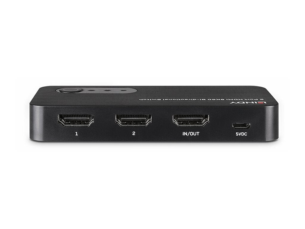 LINDY 2 Port HDMI 8K60 Bidirektionaler Switch Verpackung