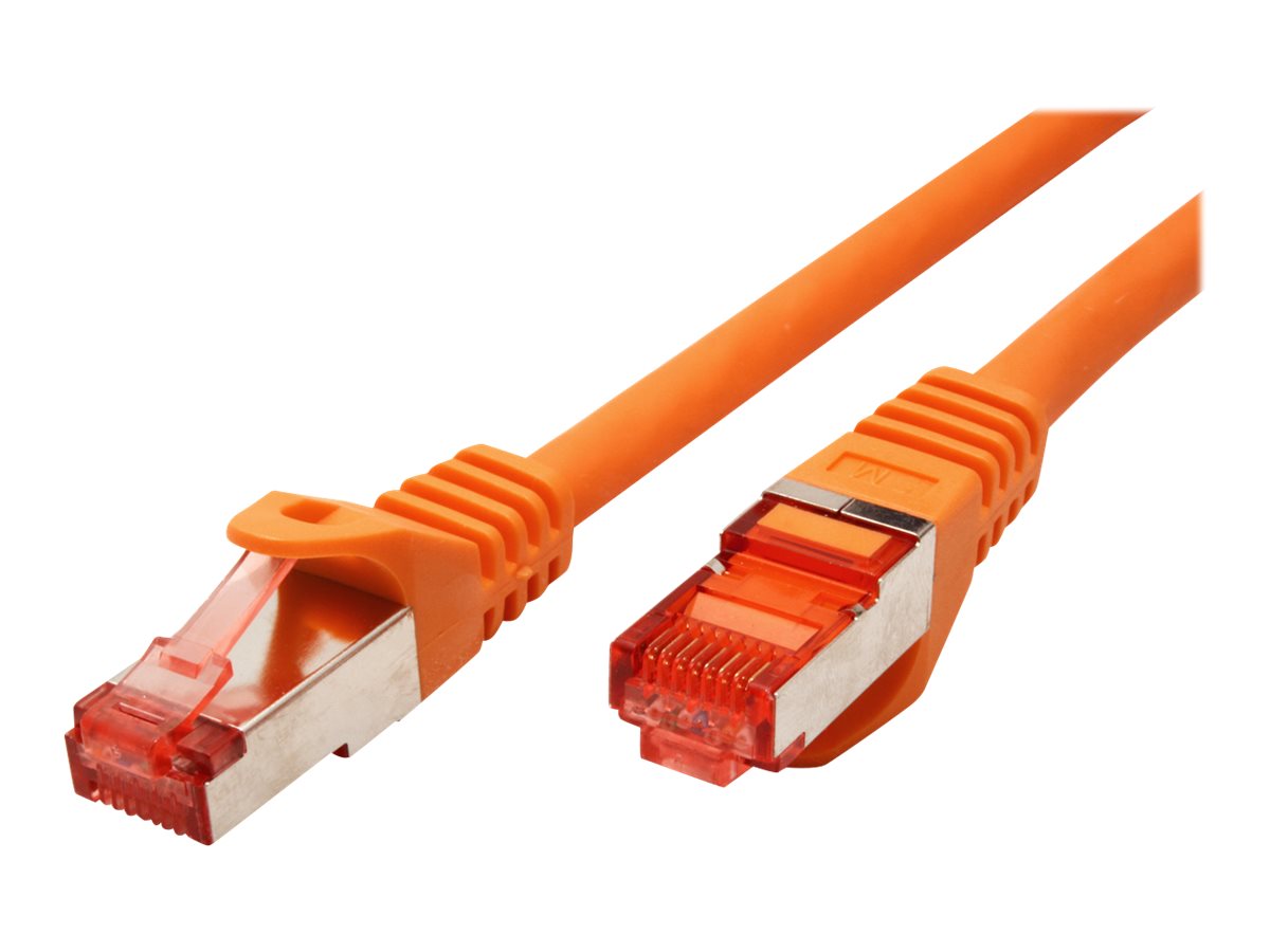 ROLINE Patchkabel Kat.6 S/FTP PiMF Component Level LSOH orange 0