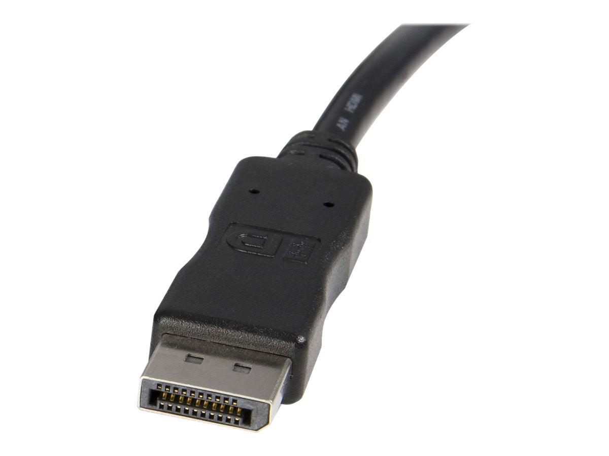 STARTECH.COM 1,8m DisplayPort auf DVI Kabel - Anschlussansicht