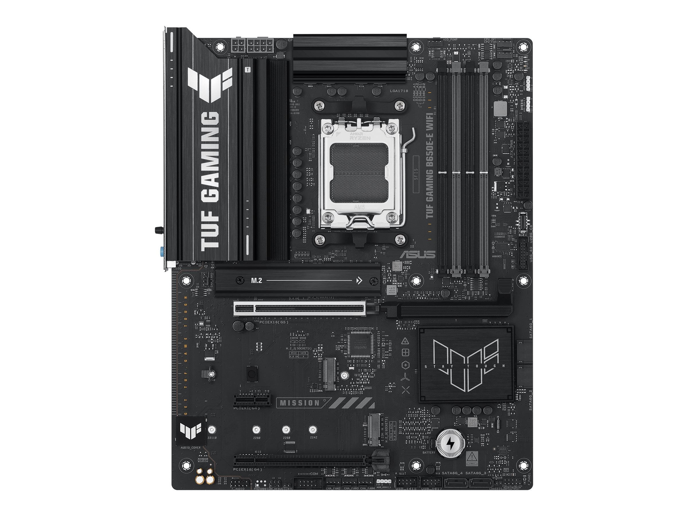 ASUS TUF GAMING B650E-E WIFI AM5 Motherboard Vorderansicht