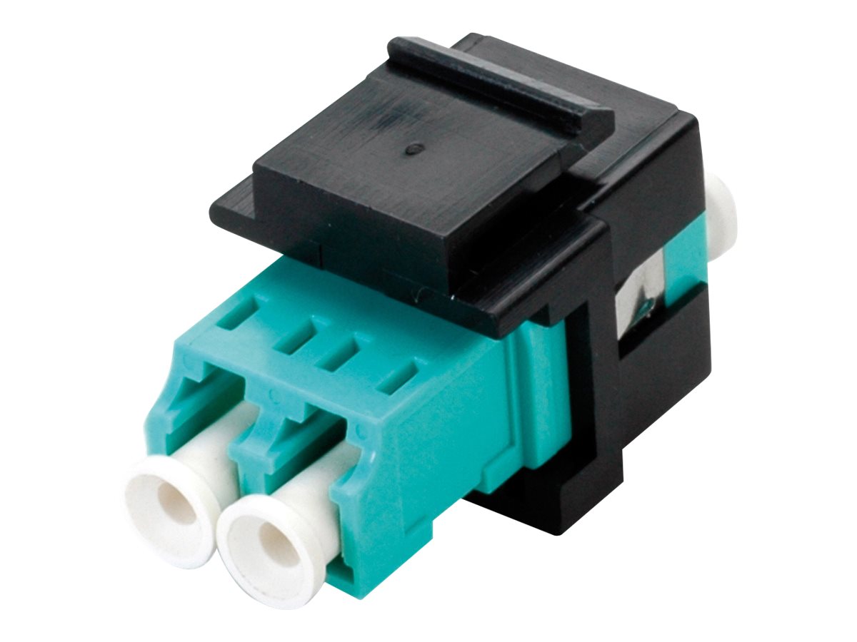 ROLINE Keystone LWL-Adapter LC/LC Duplex Multimode OM3 - Verpackung