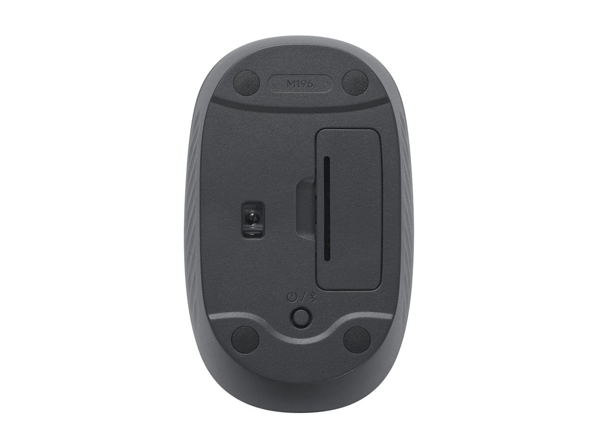 LOGITECH M196 Bluetooth Mouse Graphite - Vorderansicht