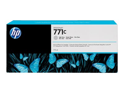 HP 771C Original Tinte hell grau Verpackung