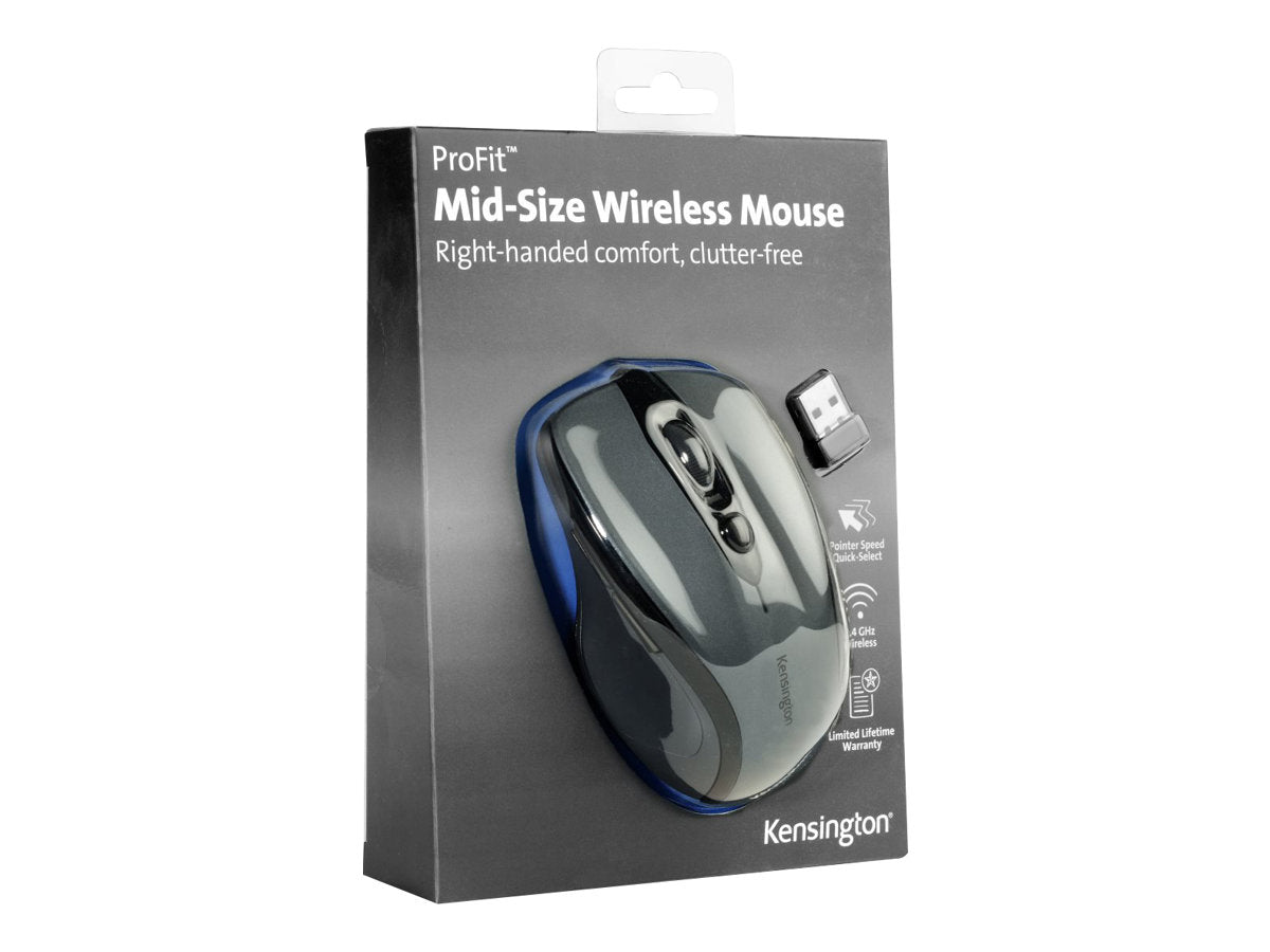 KENSINGTON Pro Fit Mid Size Wireless Maus Detailansicht