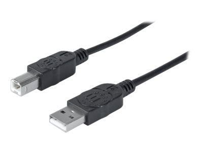 MANHATTAN Hi-Speed USB 2.0 Anschlusskabel 3m Verpackung