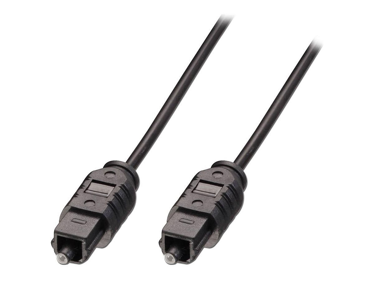 LINDY TosLink Budget opt. SPDIF 1m Kabel - Vorderansicht