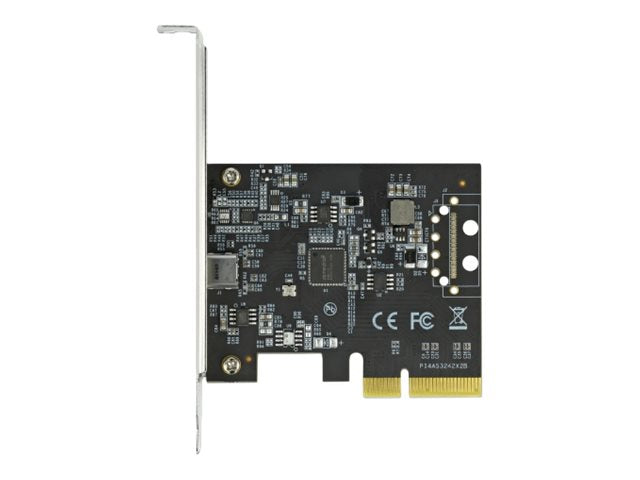 DELOCK PCI Express x4 Karte Anschlussansicht