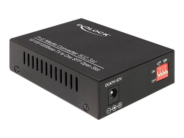 DELOCK PoE+ Medien Konverter Verpackung
