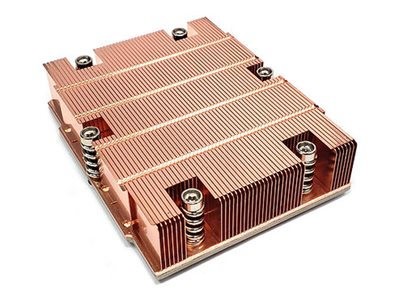 DYNATRON J2 AMD SP5 1U passiver Kuehlkoerper mit Kupferdampfkammer und Lamellenstapel bis zu 300W TDP