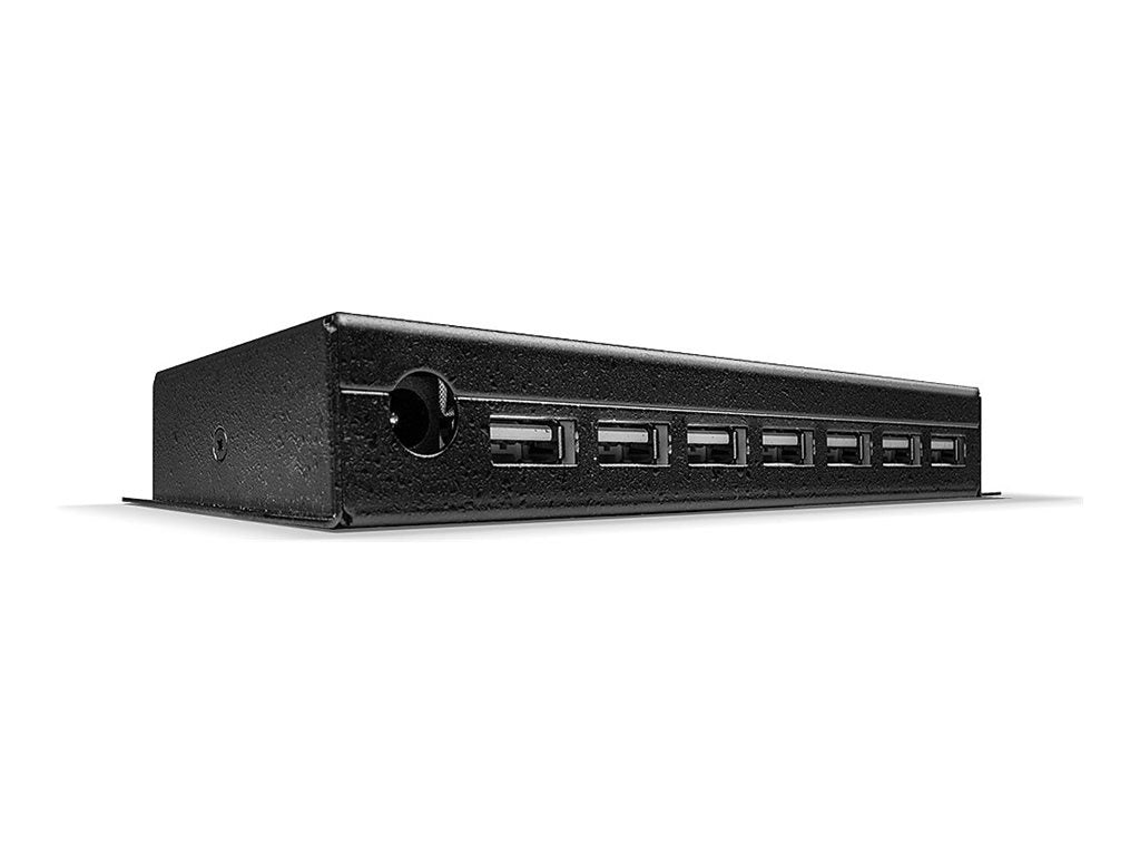 LINDY USB 2.0 Metall Hub 7 Port Detailansicht
