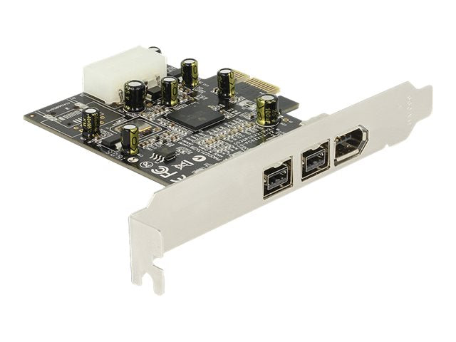 DELOCK PCI Express Karte FireWire A / B - Anschlussansicht