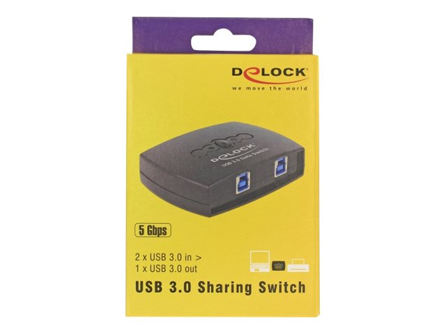 DELOCK USB 3.0 Sharing Switch 2 - 1 Verpackung