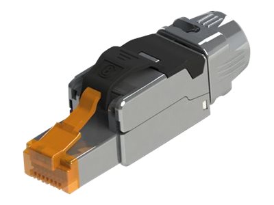 ROLINE Feldkonfektionierbarer RJ-45-Stecker Kat.8 Class I - Vorderansicht