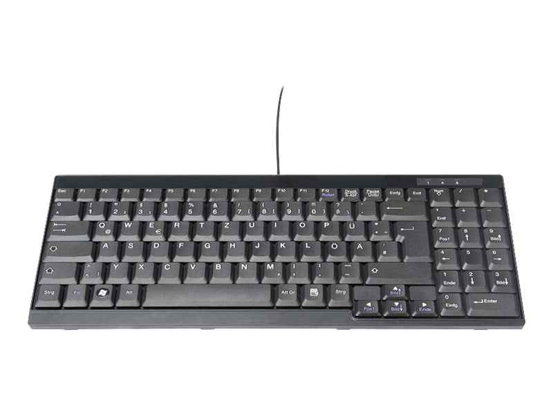 DIGITUS DS-72000GE Tastatur Vorderansicht