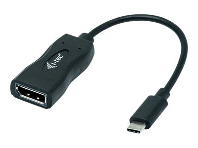 I-TEC USB C auf Display Port Adapter Anschlussansicht