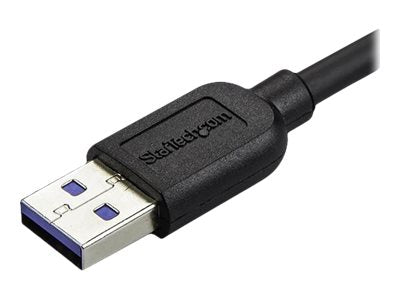 STARTECH.COM Slim Micro USB 3.0 Cable - M/M - Left-Angle Micro-USB - 0.5m 20in
