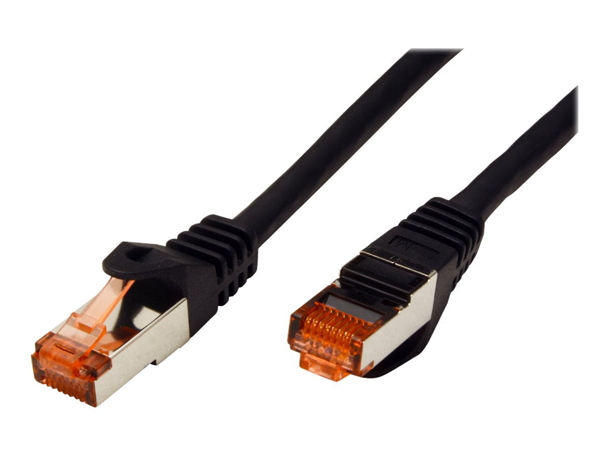 ROLINE Patchkabel Kat.6 S/FTP PiMF Component Level LSOH schwarz 3m