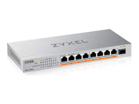 ZYXEL XMG-108 8 Ports 2 5G + 1 SFP+ 8 ports 100W total PoE++ Desktop MultiGig unmanaged Switch