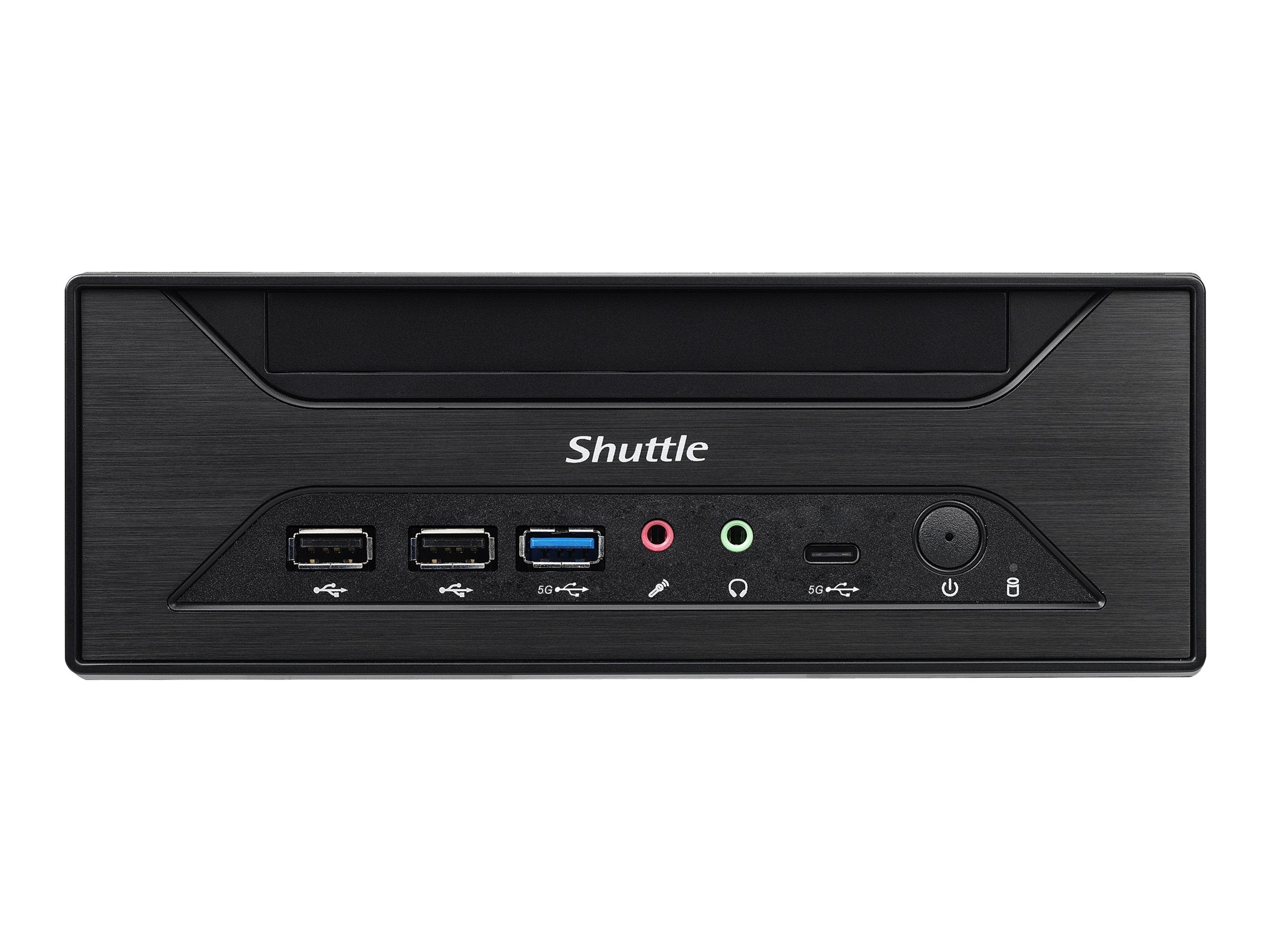 SHUTTLE Barebone XPC slim XH610 Rückansicht