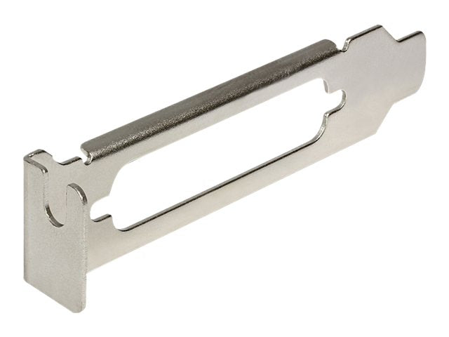 DELOCK Slotblech Low Profile mit SUB-D - Vorderansicht