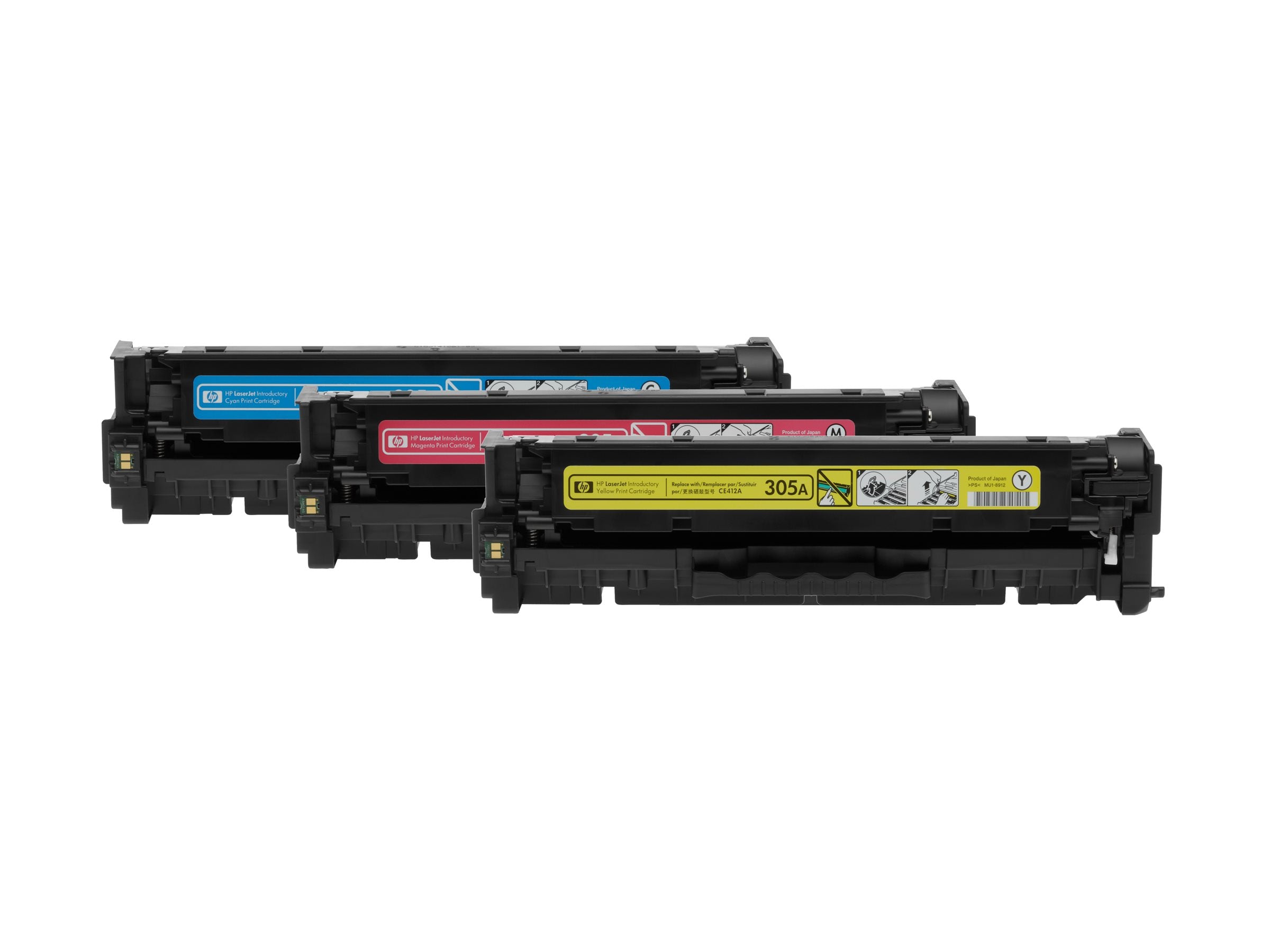 HP 125A Tonerpatrone Gelb Verpackung