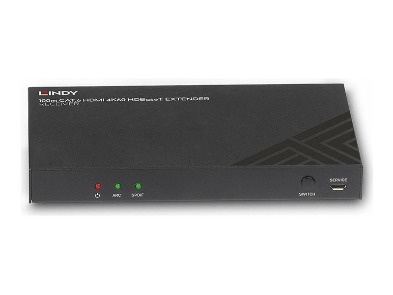LINDY 100m Cat.6 HDMI 4K60 HDBaseT Receiver Detailansicht