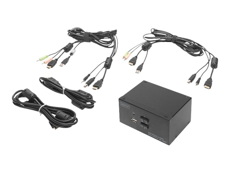 DIGITUS Desktop HDMI KVM Switch