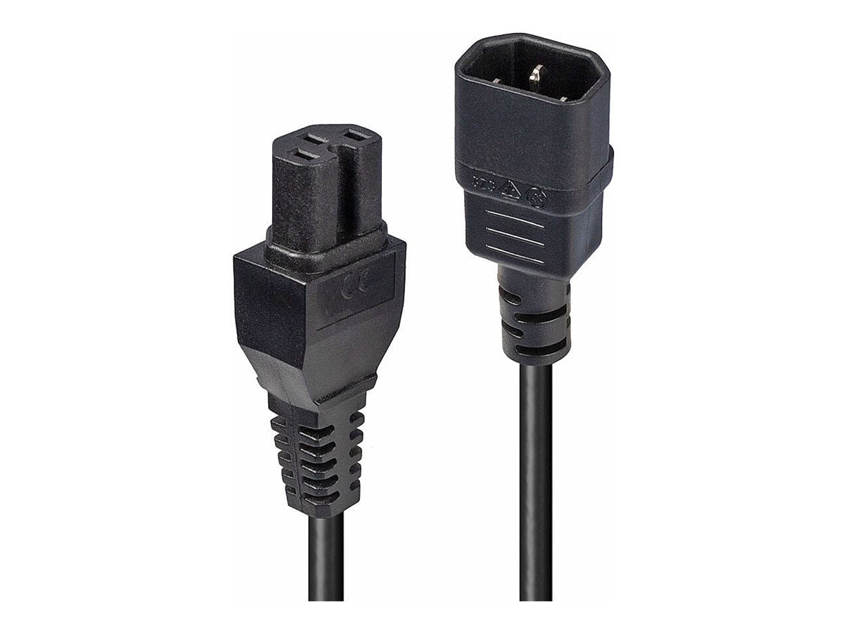 LINDY 2m IEC C14 to IEC C15 Extension Cable - Verpackung
