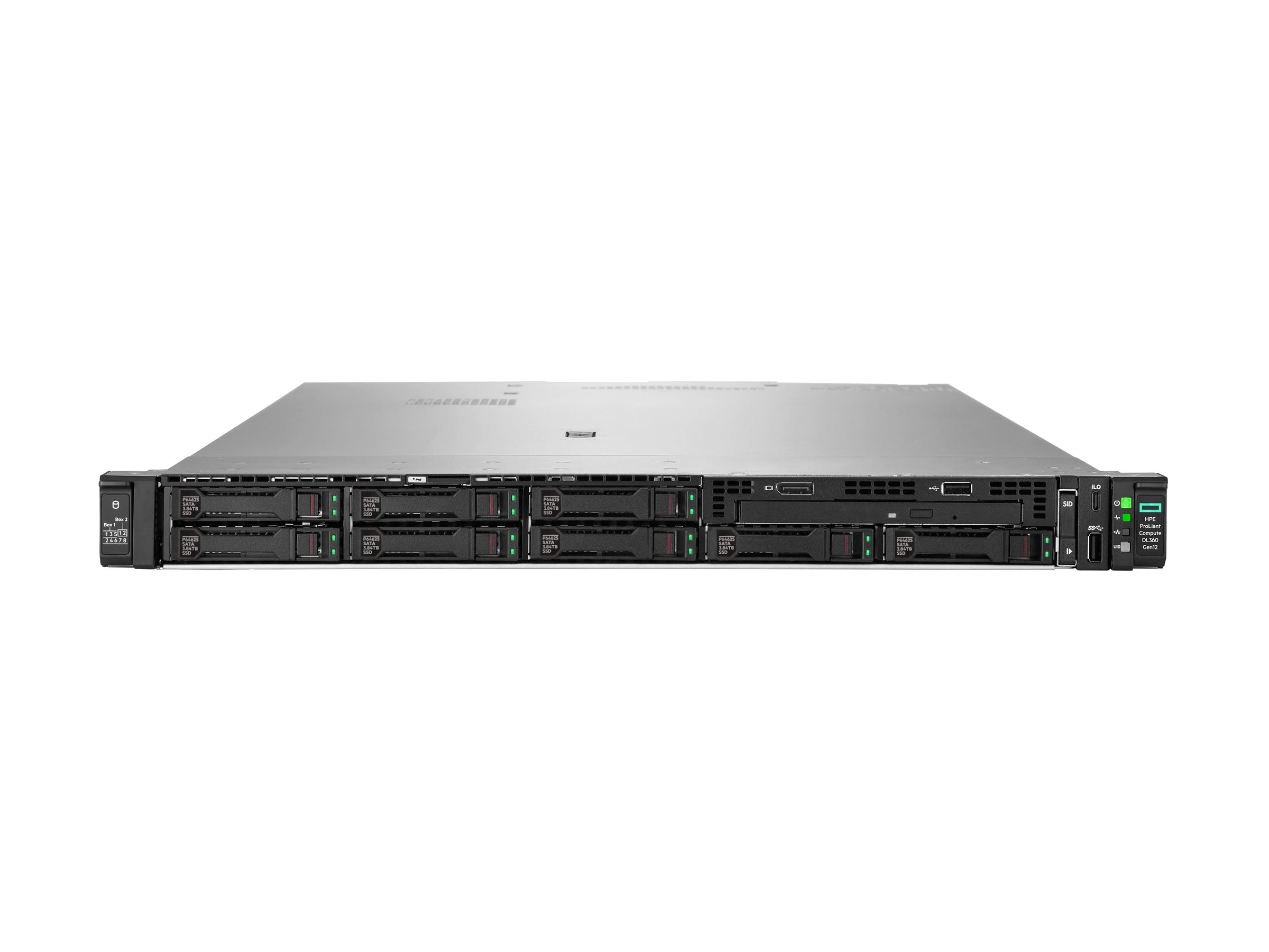 HPE ProLiant DL360 Gen12 1HE 6515P 16-Core 2.4GHz 2x32GB-R 8SFF Hot Plug MR408i-o 2x480GB SSD 2x1000W Server