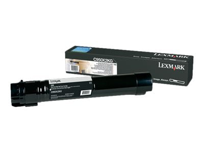 LEXMARK C950 Toner schwarz hohe Kapazität Vorderansicht