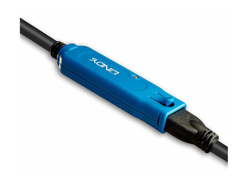 LINDY USB 3.0 Aktiv-Verlängerung Pro 8m - Anschlussansicht