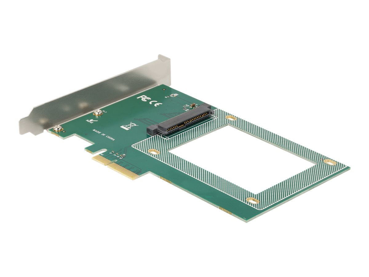 DELOCK PCI Express x4 Karte Vorderansicht