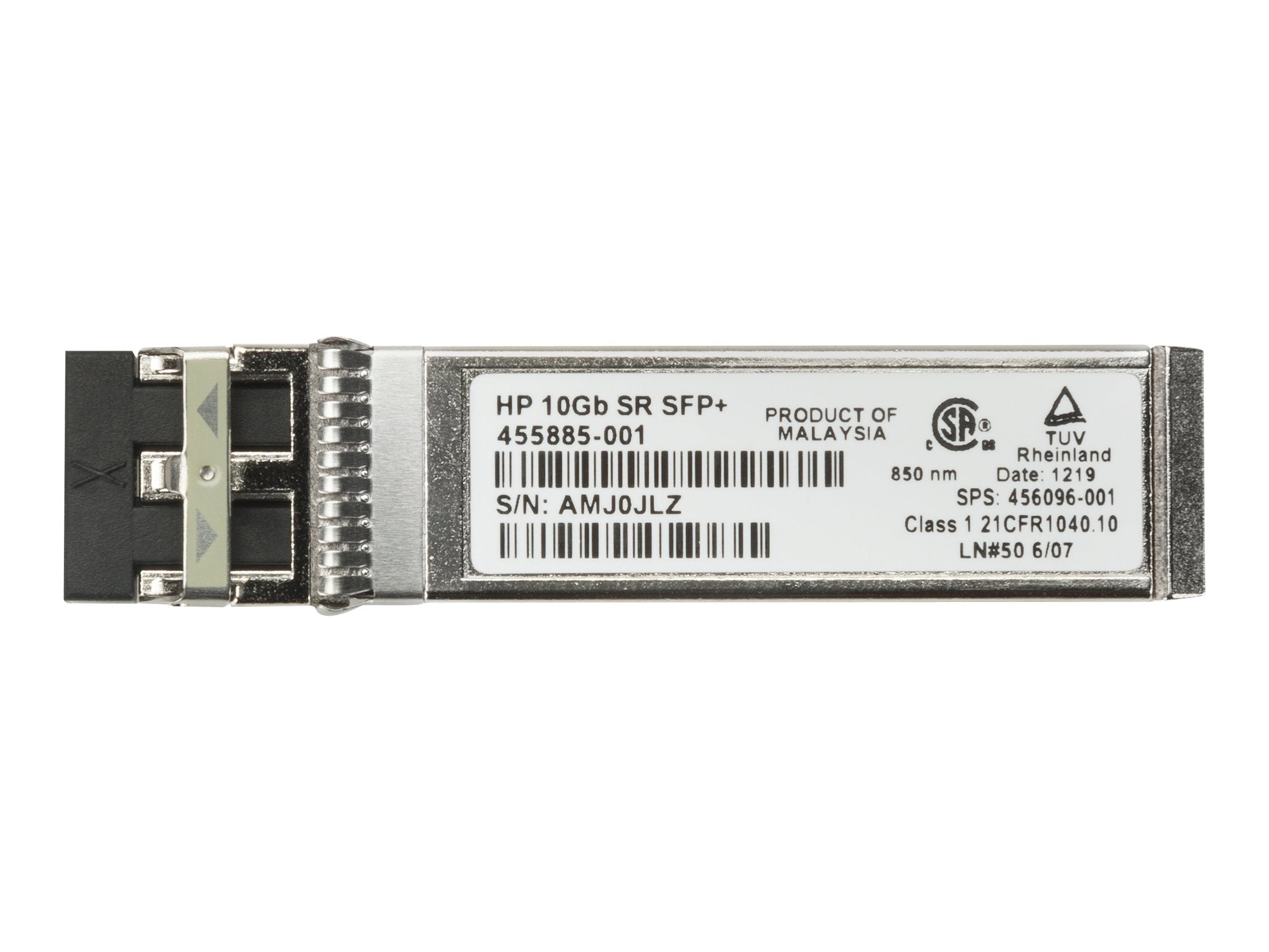 HP Intel 10GbE SFP+ SR Transceiver Vorderansicht