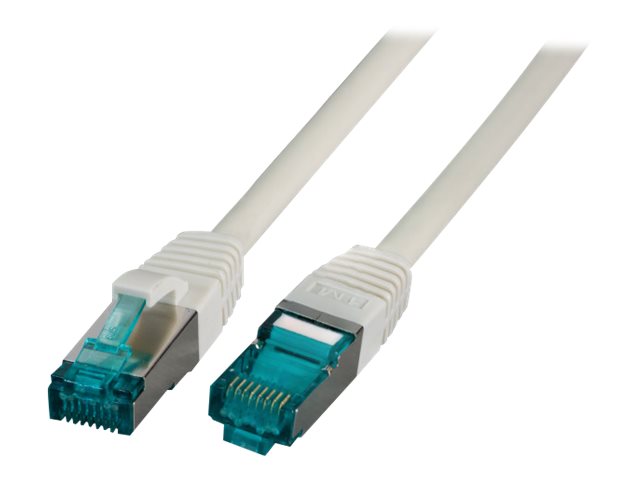 EFB RJ45 Patchkabel S/FTP Cat6A LSZH Grau 30m - Vorderansicht
