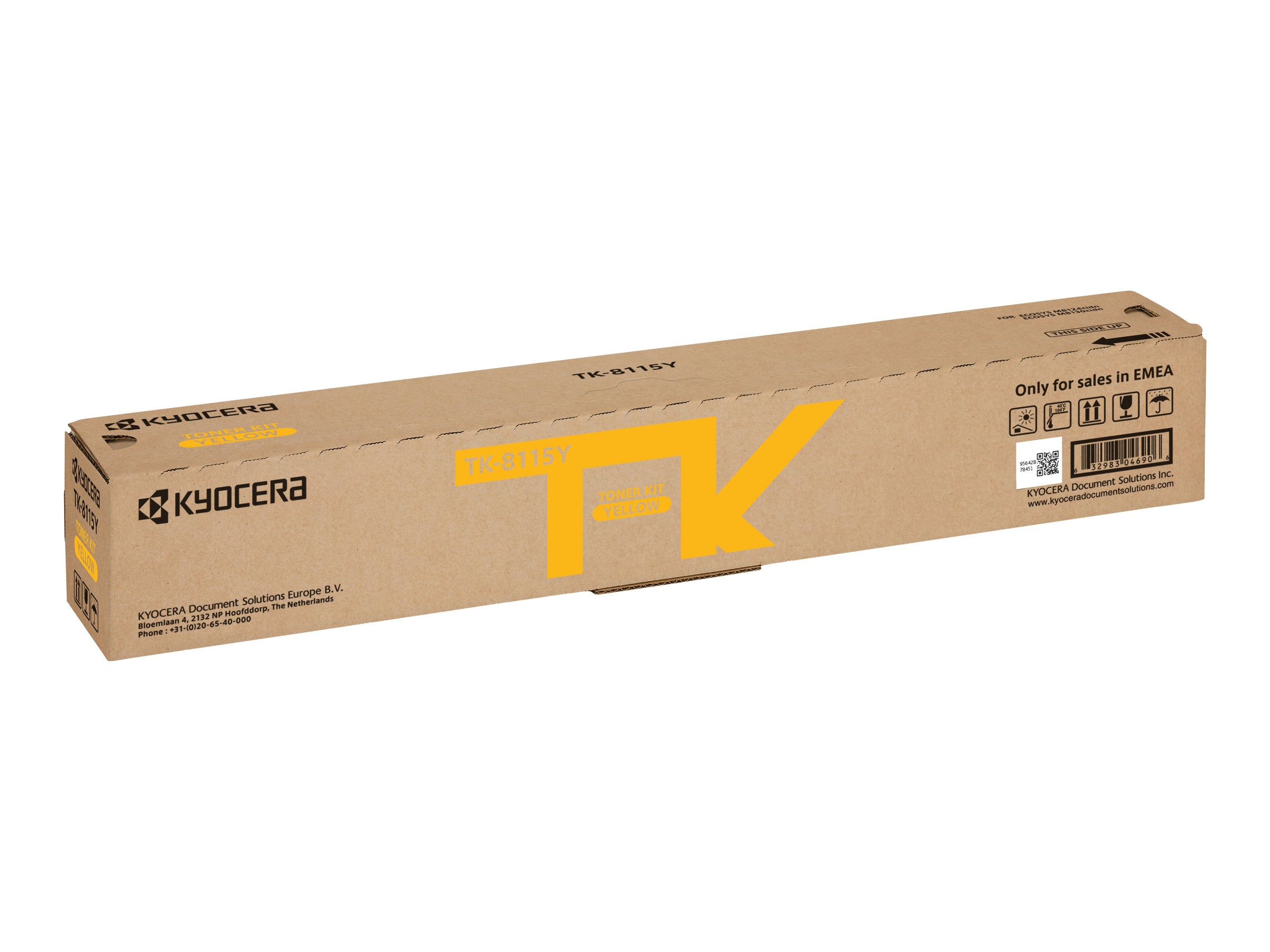 KYOCERA TK-8115Y Toner gelb Vorderansicht