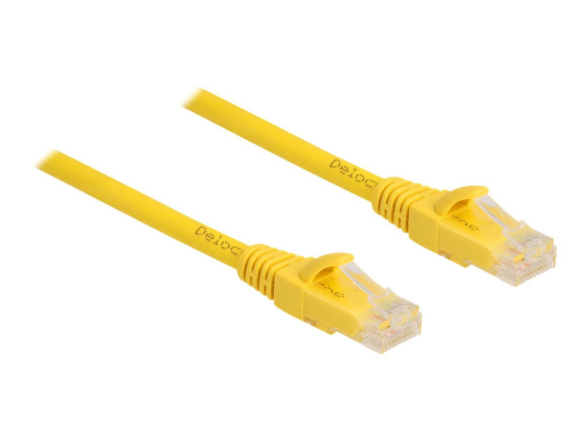 DELOCK RJ45 Kabel Cat.6A U/UTP Fast Tracing 0,5m - Vorderansicht