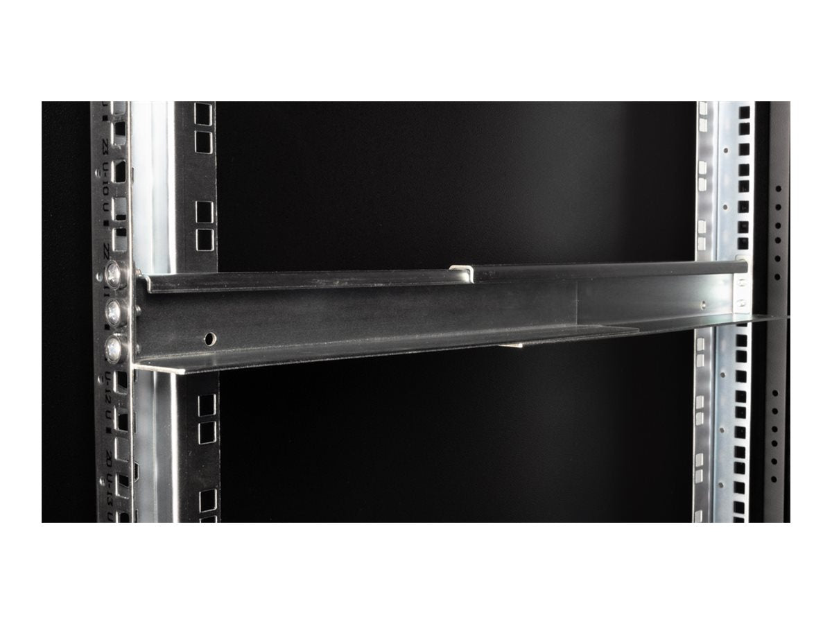 ROLINE Gleitschienen Set tiefenvariabel 350 bis 600mm inkl Befestigungsmaterial