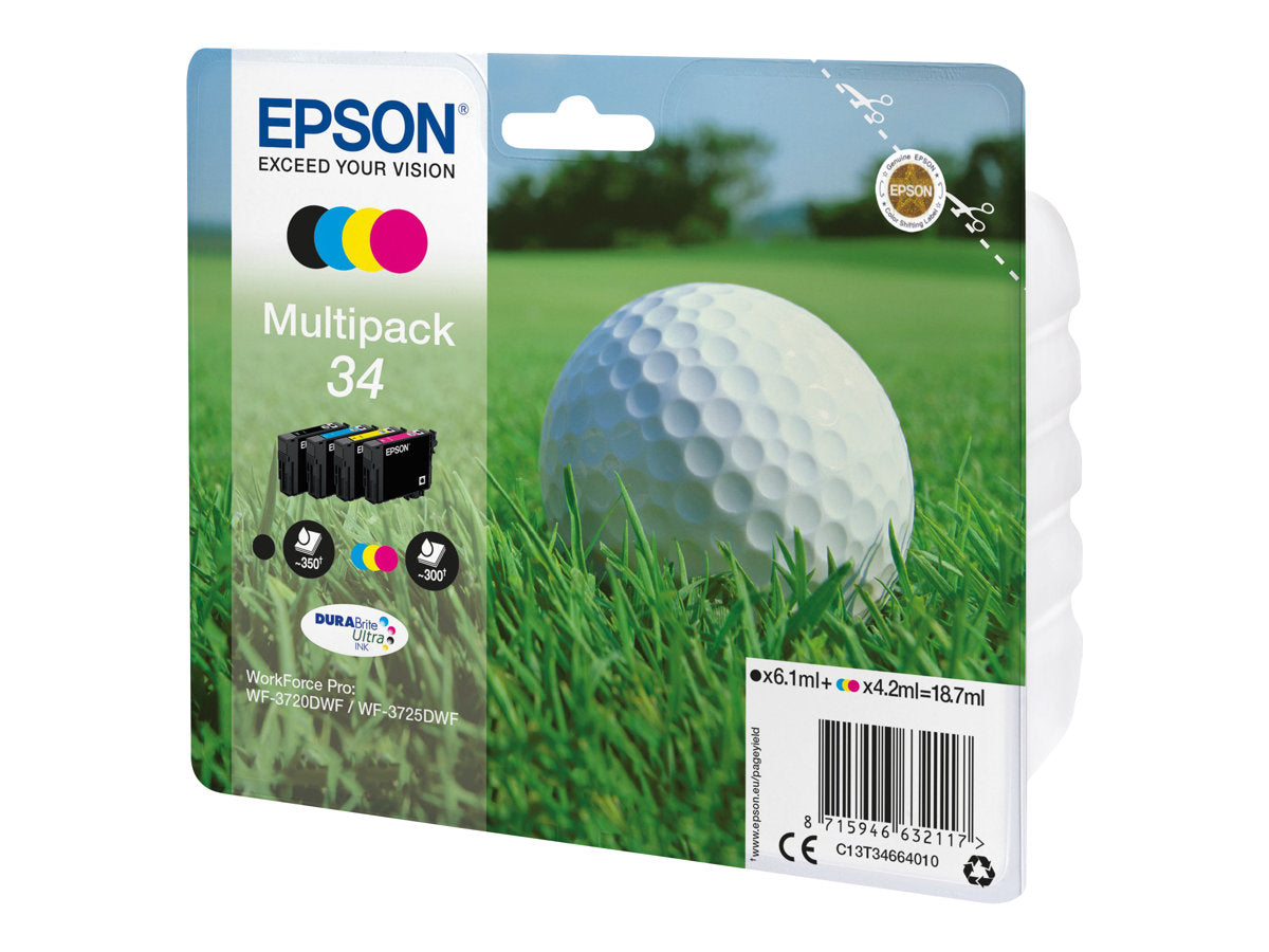 EPSON 2LB Multipack 4-colours 34 Ink DURABrite Ultra - Vorderansicht