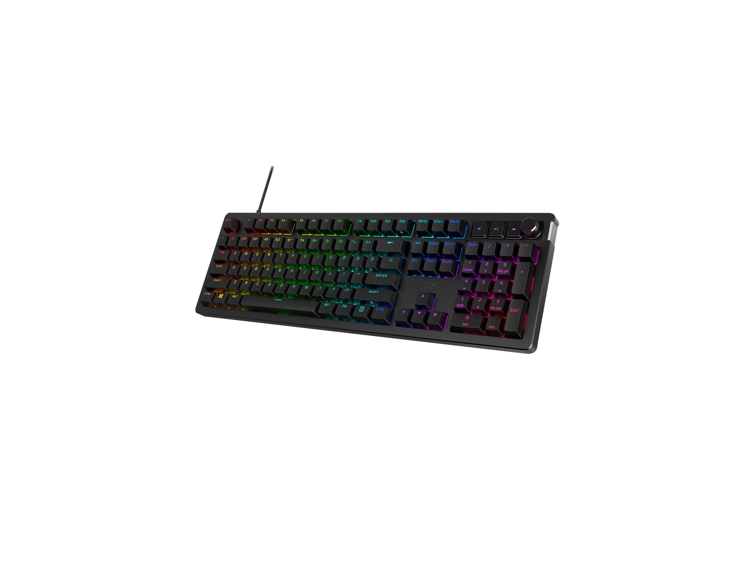 HP HyperX Alloy Rise Gaming Keyboard-GR (P) Seitenansicht